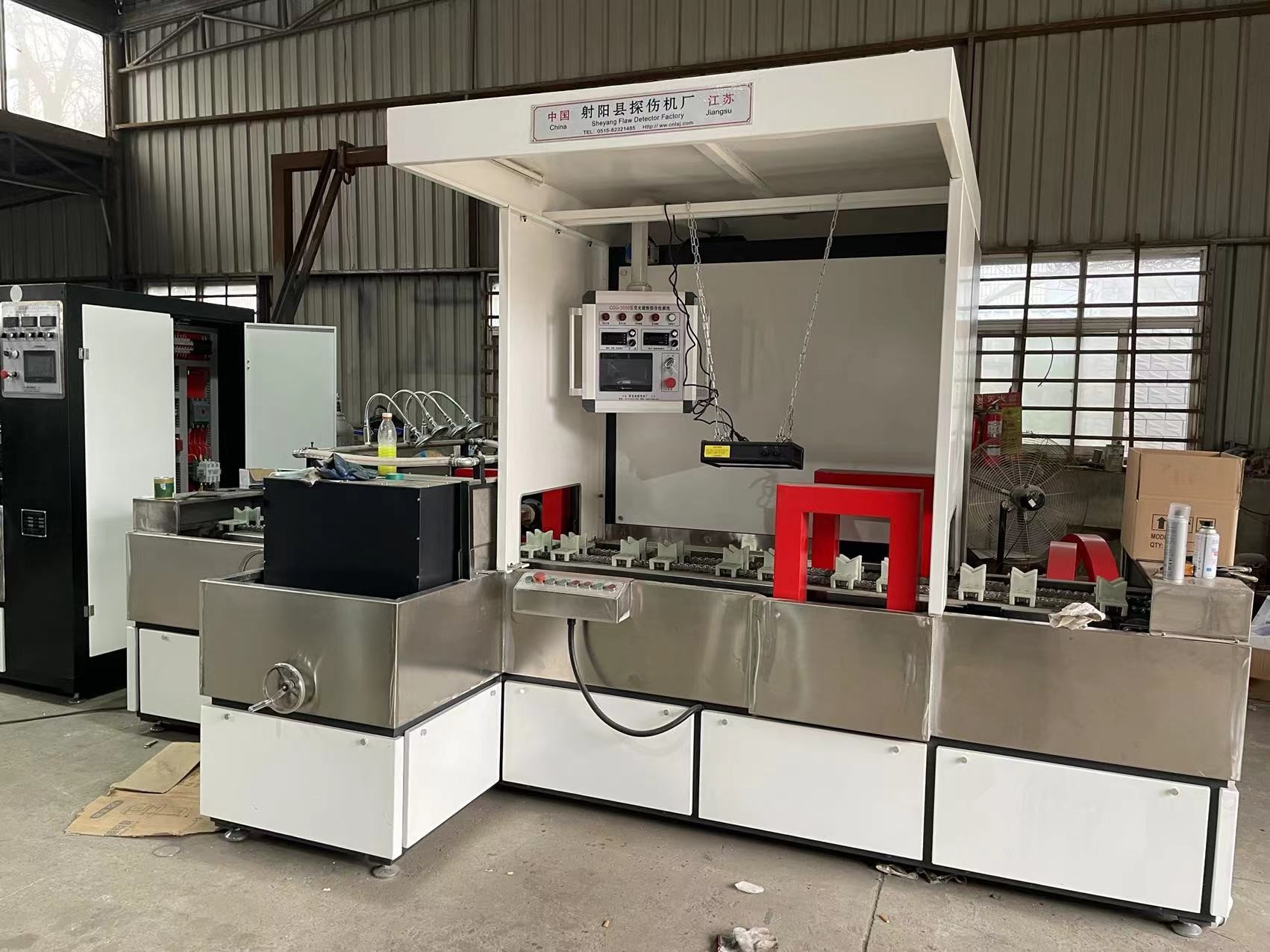  CDG-3000型微機(jī)控制熒光磁粉探傷檢測線